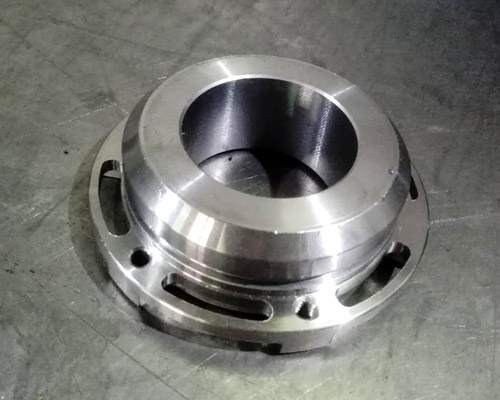 Machining of precision mechanical parts for stainless steel flange machining